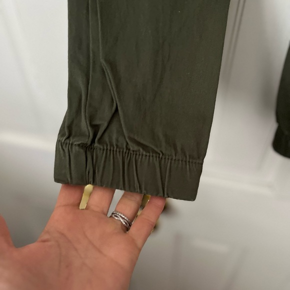 Rewash Olive Green Joggers - Picture 4 of 7
